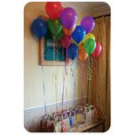 بادکنک طرح رنگی مجموعه 10 عددی