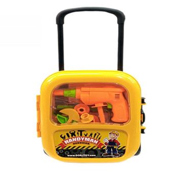 ست اسباب بازی ابزار نجاری مدل چمدانی