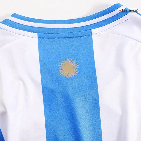 ست تی شرت و شلوارک ورزشی مردانه مدل آرژانتین Home 2024