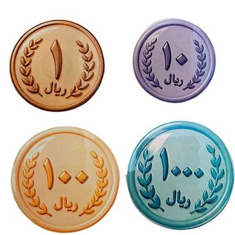 پک سکه 10 عددی لمینتی مگنتی