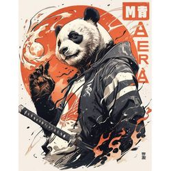 برچسب حرارتی لباس طرح پاندای کونگ فو کار