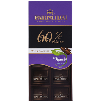 تابلت تلخ پارمیدا 60 درصد