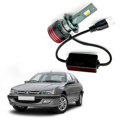 هدلایت نور پایین پژو پارس M8 MAX Mini کانپکس اورجینال | گارانتی (2عددی) 1130