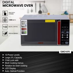 مایکرو ویو 27 لیتر مدل 1876
