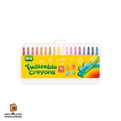 مدادشمعی پیچی 36 رنگ ام اند جی (M&G)