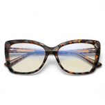 فریم عینک طبی گربه ای زنانه مدل O2009C5 مناسب برای صورت گرد و بیضی