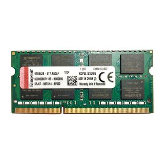 رم لپ تاپ DDR3L تک کاناله 1600 مگاهرتز CL11 كينگستون مدل KCPC3L ظرفیت 8 گیگابایت