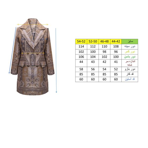 مانتو زنانه مدل کوک دوزی