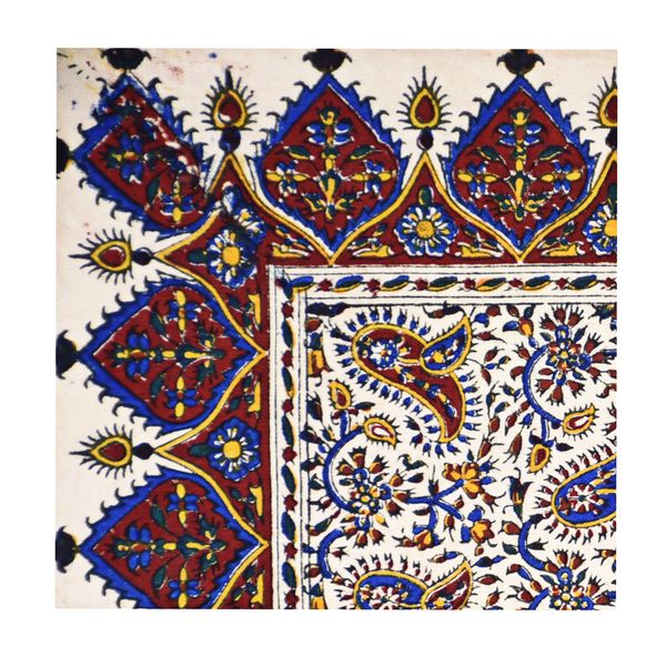 رومیزی قلمکار صدر مدل سلسله ای کد 80