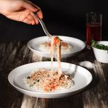 بشقاب غذاخوری زی مدل فرم اس کد 27 درجه یک بسته 6 عددی