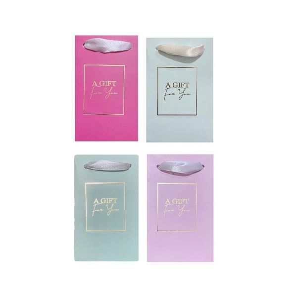 ساک هدیه مدل ادکلنی بسته چهار عددی