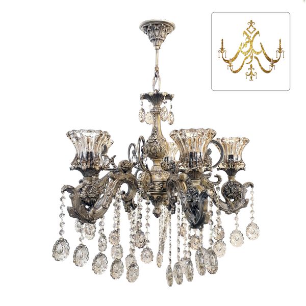 کریستال آویز لوستر کد LA205-P2.5 بسته 7 عددی*394