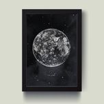 تابلو مدل مینیمال ماه Moon
