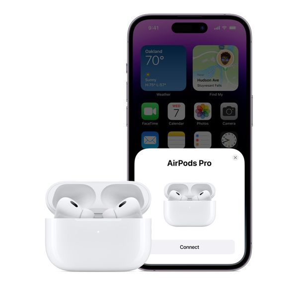 هدفون بلوتوثی اپل مدل AirPods Pro 2nd Generation 2022 Lightning