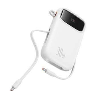 پاور بانک 30 وات  بیسوس مدل PPQD4-20C-P10055009213-00 Qpow 2 ظرفیت 20000 میلی آمپر ساعت