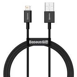 کابل تبدیل USB به لایتنینگ باسئوس مدلCALYS-C01 طول 2 متر