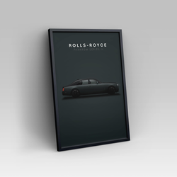 پوستر Rolls-Royce Phantom کد 1