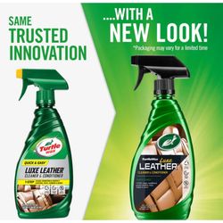 اسپری چرم ترتل واکس حجم 473 میلی لیتر  Luxe Leather Cleaner & Conditioner