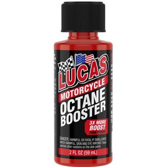 اکتان بوستر موتورسیکلت لوکاس 59 میلی‌لیتر Lucas Octane Booster – افزایش توان و کاهش ناک موتور