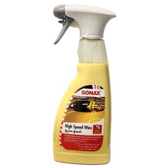 اسپری واکس سریع خودرو SONAX – High Speed Wax، حجم 500 میلی‌لیتر