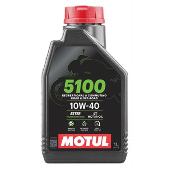 روغن موتور سیکلت موتول Motul 5100 10W40 اصل – حجم 1 لیتری