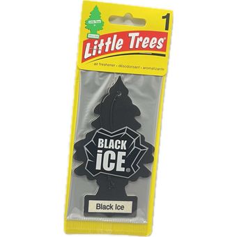 خوشبوکننده کارتی لیتل تریس مدل Black Ice | رایحه مطبوع و ماندگار خودرو