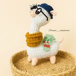 عروسک بافتنی لاما لمبون