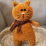 عروسک بافتنی موسیسو گربه باوقار