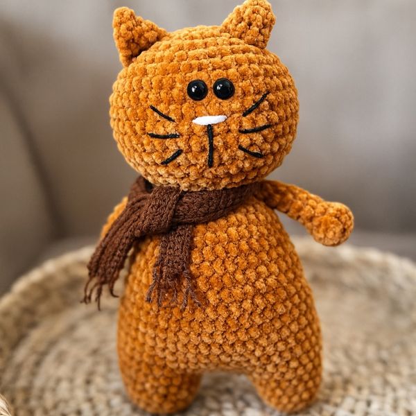 عروسک بافتنی موسیسو گربه باوقار