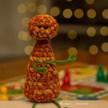 عروسک بافتنی مرد منچی