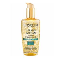 روغن کراتین و آرگان ترمیم کننده و ضد ریزش موها حجم 150 میل