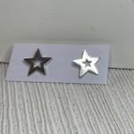 گوشواره میخی طرح ستاره کد 2