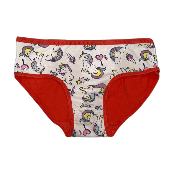 شورت نخی طرح اسب تک شاخ