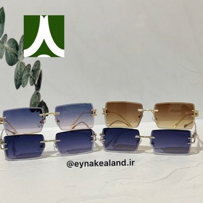 عینک فریم لس کروم هارت کد 411