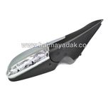 آینه بغل راست سفید و مشکی با سنسور دما اچ سی کراس