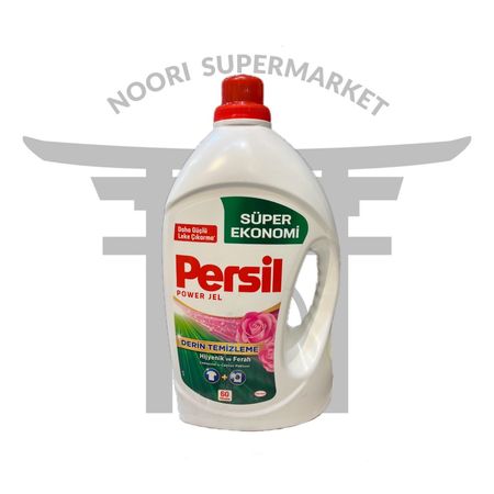 مایع لباسشویی پرسیل پاور ژل با رایحه گل رز، 60 بار شستشو — Persil Power Gel Ros