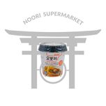 توکپوکی لیوانی با طعم مایونز و ماهی کره ای-دوکبوکی