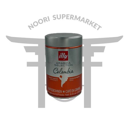 دانه قهوه ایلی عربیکا سلکشن کلمبیا 250 گرم Illy Colombia