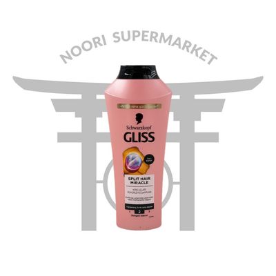 شامپو ترمیم‌کننده موهای دارای موخوره گلیس – Schwarzkopf Gliss Split Hair Miracle