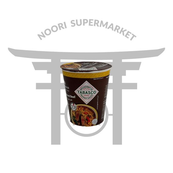 نودل لیوانی تاباسکو با طعم گوشت ادویه‌ای — Tabasco Savory Spiced Beef