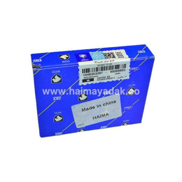 شمع موتور هایما 8اس و 7ایکس شرکتی (4عددی)