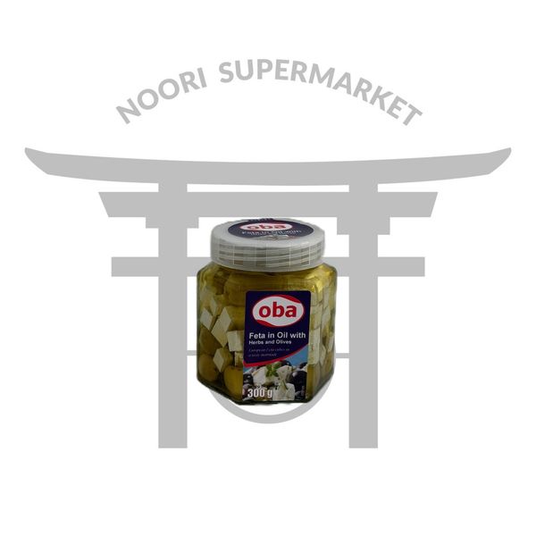 پنیر فتا با زیتون و سبزیجات اوبا 300 گرم Oba Feta with Olives