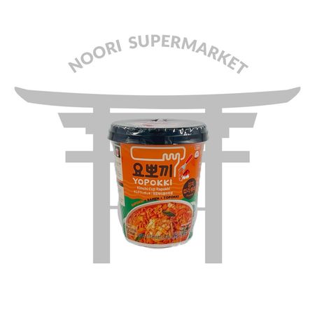 راپوکی لیوانی با طعم کیمچی (نودل و توکپوکی) 145 گرم