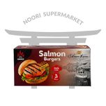برگر سالمون 400 گرم 3 عددی