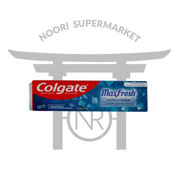خمیردندان کلگیت مکس فرش اولترافریز نعناع خنک 100 میل – Colgate MaxFresh Ultrafreeze Cool Mint 100ml