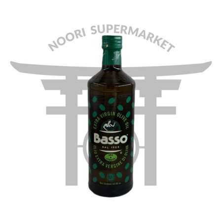 روغن زیتون فرابکر باسو پرس سرد با بو 1 لیتر     Basso Extra Virgin