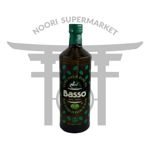 روغن زیتون فرابکر باسو پرس سرد با بو 1 لیتر     Basso Extra Virgin