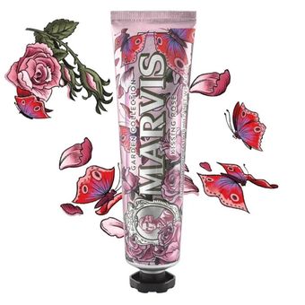 خمیردندان مارویس مدل رزهای بوسه Marvis Garden Collection Kissing Roses