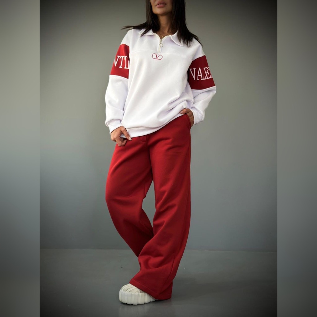 ست نیم زیپ شلوار