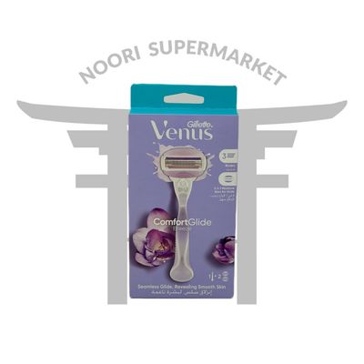 خودتراش زنانه 3 لبه ژیلت ونوس کامفورت گلاید بریز با 2 تیغ یدک – Gillette Venus ComfortGlide Breeze